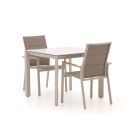Bellagio Albinea/Sestino 90cm dining tuinset 3-delig stapelbaar