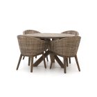 Intenso Venaco/ROUGH-Y ø120cm dining tuinset 5-delig