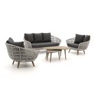 Intenso Stila/ROUGH-K stoel-bank loungeset 5-delig