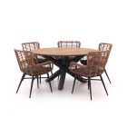 Intenso Asti/Fidenza ø149cm dining tuinset 6-delig