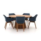 Hartman Sophie Studio/Santa Severina ø150cm dining tuinset 6-delig