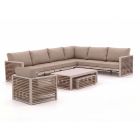 Bellagio Cadora hoek loungeset 5-delig rechts 7-zits