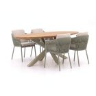 Hartman Sevilla/San Sebastian 200cm dining tuinset 5-delig
