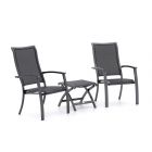 Bellagio Lugo/Pronto balkonset 3-delig stapelbaar