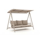 Manifesto Celante schommelbank 223cm - Camel Sand (incl. kussens)