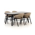 Hartman Tubb dining tuinset 185cm 5-delig verstelbaar