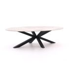 Bellagio Induno Ellips dining tuintafel 280x130cm