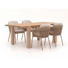 Hartman Sevilla/Almeria 200cm dining tuinset 5-delig