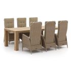Intenso Fabrizi/ROUGH-X 240cm dining tuinset 7-delig verstelbaar