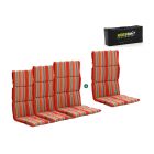 Madison Fiber hoog tuinkussen set van 4