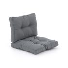 Madison Florance loungekussens zit ca. 60x60 rug ca. 60x40 2-delig