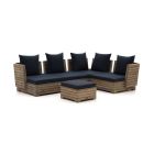 ROUGH-B hoek loungeset 5-delig