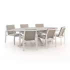 Bellagio Vezzano/Induno Ellips 280cm dining tuinset 7-delig