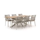 Bellagio Marudo/Furato 220cm dining tuinset 7-delig stapelbaar