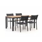 Bellagio Roma/Fidenza 160cm dining tuinset 5-delig stapelbaar