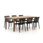 Forza Cali/Liverpool 210cm dining tuinset 7-delig stapelbaar