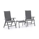 Bellagio Lugo/Stresa balkonset 3-delig verstelbaar