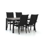 Bellagio Lugo/Fidenza 160cm dining tuinset 5-delig stapelbaar