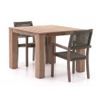 ROUGH-Batang Rope/ROUGH-X 100cm dining tuinset 3-delig stapelbaar