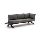 Bellagio La Tomba lounge tuinbank 3-zits 255 cm incl. hoekelement
