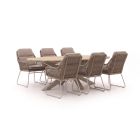 Intenso Isorella/ROUGH-Y Ellips 200cm dining tuinset 7-delig