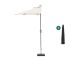Shadowline balkonparasol 255x135cm