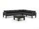 Bellagio Campazzo hoek loungeset 5-delig