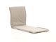 Fiber tuinkussen voor ligbed 200x65cm - Sand Melange