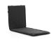 Fiber tuinkussen voor ligbed 200x65cm - Dark Grey Melange