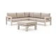 Bellagio Campazzo hoek loungeset 4-delig 5-zits