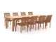 Sunyard Jakarta/Oxford 300cm dining tuinset 9-delig stapelbaar