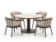 Apple Bee Pine Key/Melville ø 140cm dining tuinset 5-delig