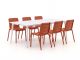 Forza Narni/Sora 220cm dining tuinset 7-delig stapelbaar