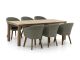 Intenso Tropea/ROUGH-S 220cm dining tuinset 7-delig
