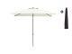 Shadowline Push-up parasol 250x200cm