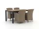 Forza Cecita/Fidenza 160cm dining tuinset 5-delig