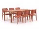 Forza Xitta/Liverpool 210cm dining tuinset 7-delig