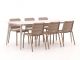 Forza Narni/Sora 220cm dining tuinset 7-delig stapelbaar