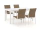 Manifesto Villongo/Menzano 160cm dining tuinset 5-delig stapelbaar