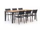 Bellagio Roma/Fidenza 220cm dining tuinset 7-delig stapelbaar