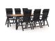Bellagio Avenza/Fidenza 220cm dining tuinset 7-delig verstelbaar