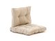 Madison Florance loungekussenset zit ca. 60x60cm rug ca. 60x40cm 2-delig