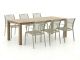 Apple Bee Hawaii/ROUGH-S 220cm dining tuinset 7-delig stapelbaar