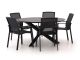 Bellagio Dranera/Lodola ø 150cm dining tuinset 6-delig stapelbaar