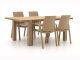 Hartman Flow/Almeria 200cm dining tuinset 5-delig