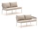 Bellagio Nova Siri loungemodule linker + rechterarm 146cm