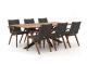 Bellagio Tredozio/Furato 220cm dining tuinset 7-delig