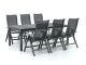 Bellagio Lugo/Fidenza 220cm dining tuinset 7-delig verstelbaar