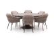 SUNS Nappa/Nova ø170cm dining tuinset 7-delig