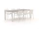Forza Ripi/Fidenza 220cm dining tuinset 7-delig stapelbaar